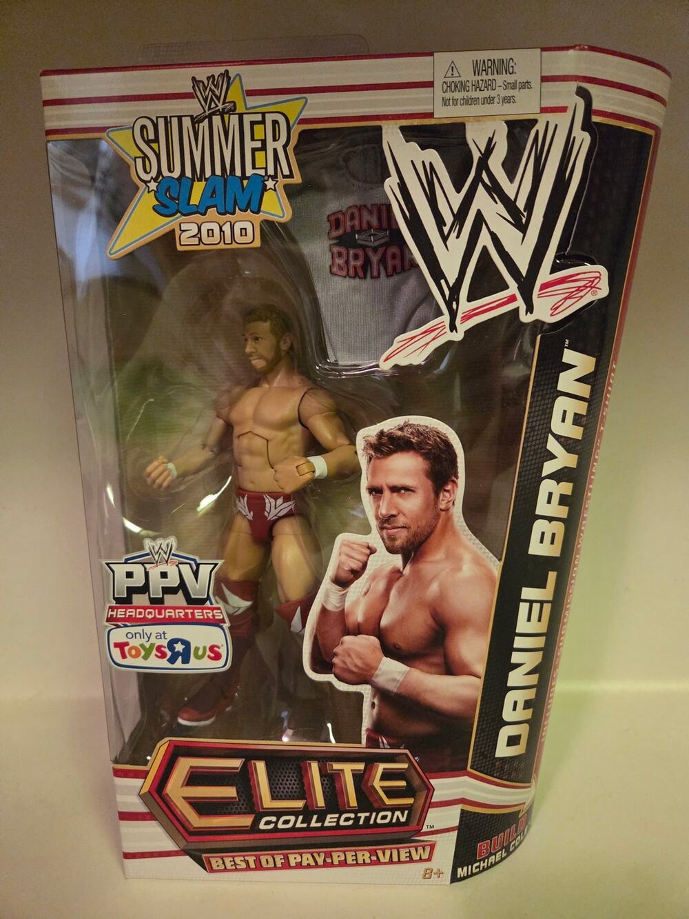 Daniel Bryan WWE Elite Collection SummerSlam 2010 Toys R Us Exclusive
